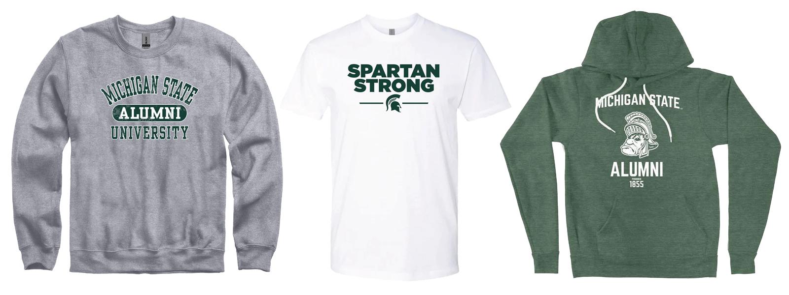 Michigan State University Apparel Michigan State Clothing, MSU Gear